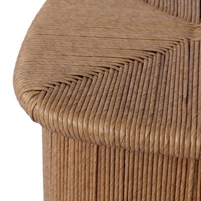 Four Hands Taum Outdoor Stool - Textured Sand