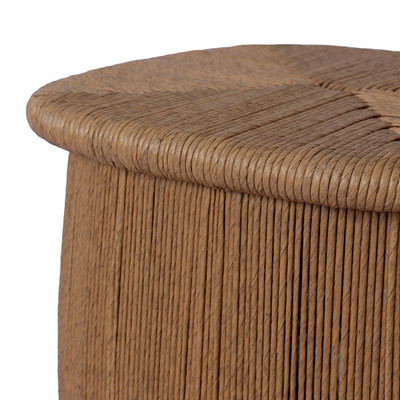 Four Hands Taum Outdoor Stool - Textured Sand