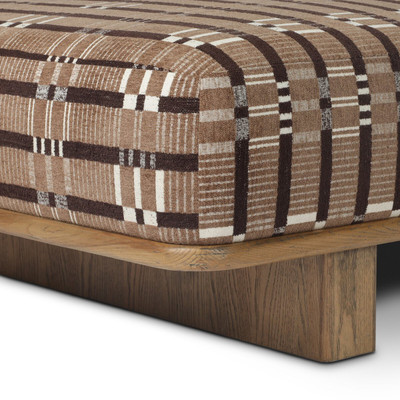 Four Hands Teia Chaise - Sandhill Cocoa