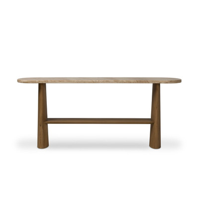 Four Hands Terry Console Table - Sand Marble