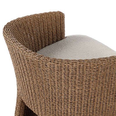 Four Hands Thora Outdoor Dining Chair - Vada Cream