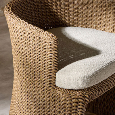 Four Hands Thora Outdoor Dining Chair - Vada Cream