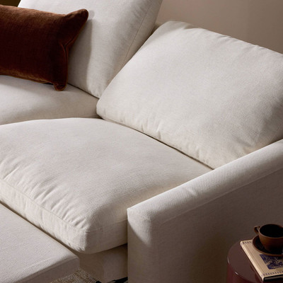 Four Hands Tillery Power Recliner 2PC Sectional - 78" - Crypton Nomad Snow