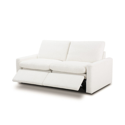 Four Hands Tillery Power Recliner 2PC Sectional - 78" - Crypton Nomad Snow