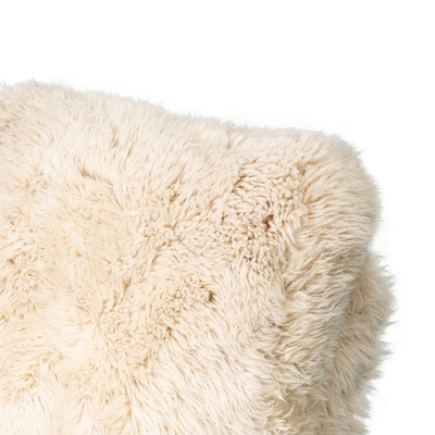 Four Hands Tobin Chair - Champagne Mongolian Fur