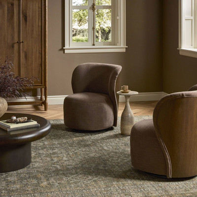 Four Hands Trisha Swivel Chair - Laughlin Cafe