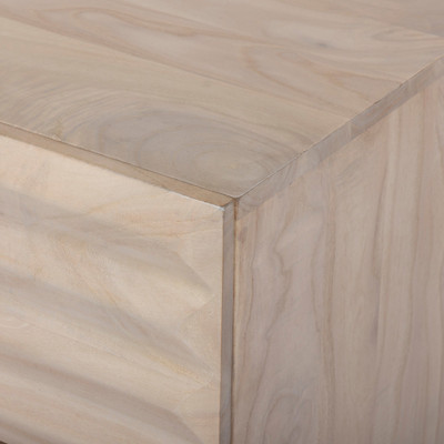 Four Hands Tussac Nightstand - Natural White Neem
