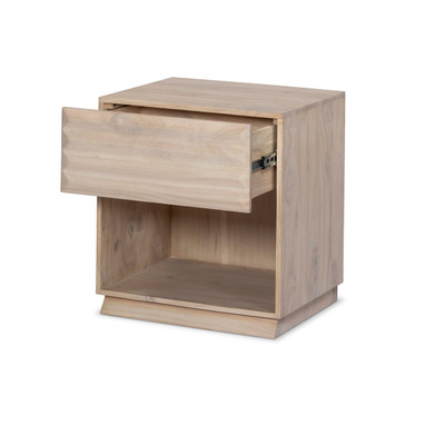 Four Hands Tussac Nightstand - Natural White Neem
