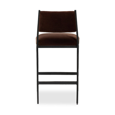 Four Hands Valeene Stool - Monte Chocolate - Counter