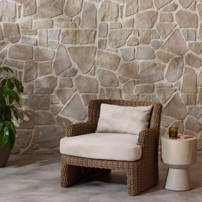 Four Hands Vaughn Outdoor Chair - Vada Cream