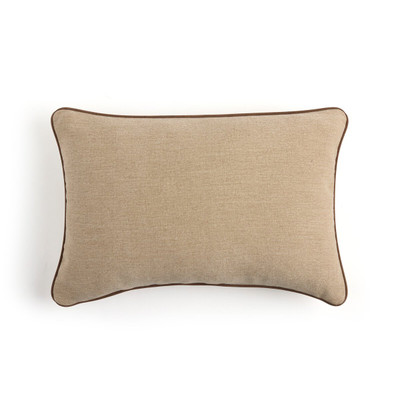 Four Hands Vienna Pillow Cover - Laughlin Natural & Nubuck Tobacco - 16" x 24" - Cover Only
