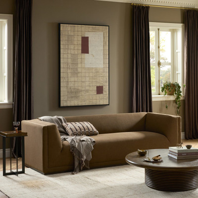 Four Hands Vince Sofa - 94" - Crypton Nomad Mushroom