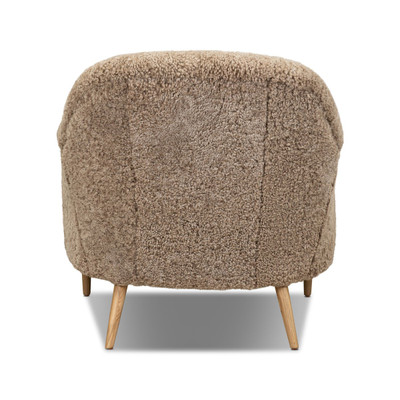 Four Hands Webber Chair - Taupe Shearling