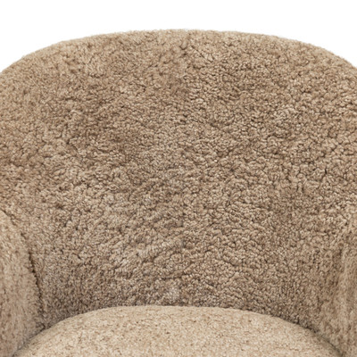 Four Hands Webber Chair - Taupe Shearling