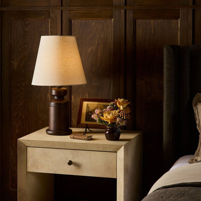 Four Hands Westley Table Lamp - Beige Linen