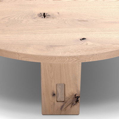 Four Hands Willa Coffee Table - Bleached Oak