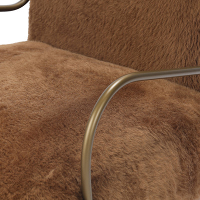 Four Hands Yesenia Chair - Ochre Shearling