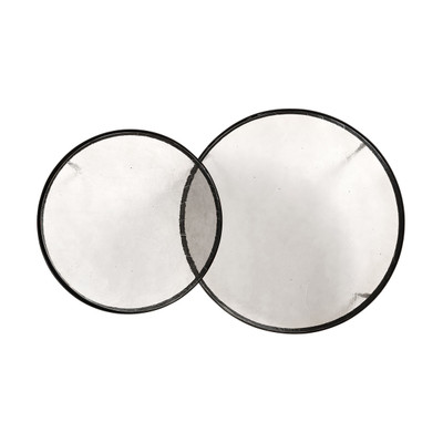 Four Hands Yoko Nesting Set of 2 - Clear Cast Glass