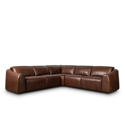 Four Hands Alondra Power Recliner 5PC Sectional - Sonoma Coco