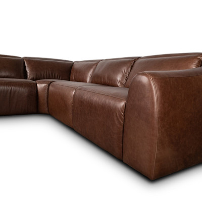 Four Hands Alondra Power Recliner 5PC Sectional - Sonoma Coco