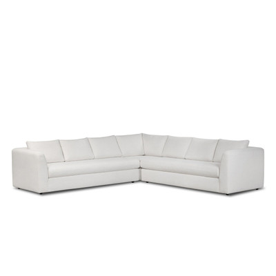 Four Hands Anissa 3PC Corner Sectional - Crypton Nomad Snow