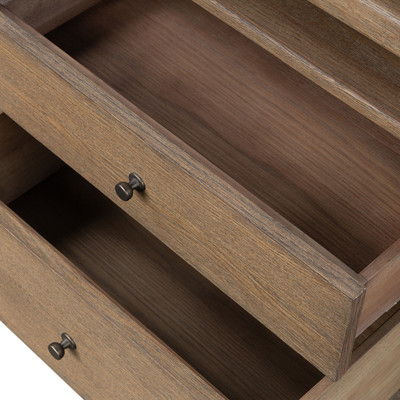 Four Hands Archer Desk - Toasted Brown Oak