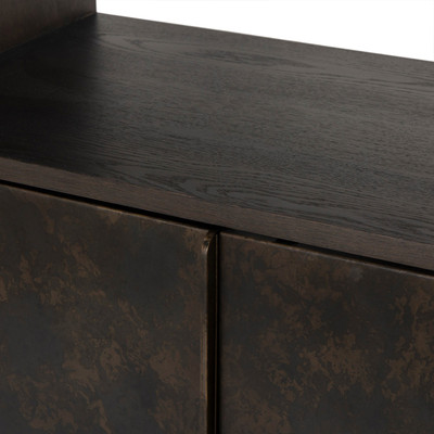Four Hands Arlington 2 - Door Bookcase - Espresso Oak