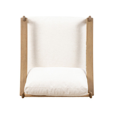 Four Hands Barwin Chair - Crypton Nomad Snow