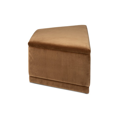 Four Hands Becenti Ottoman - Surrey Ochre