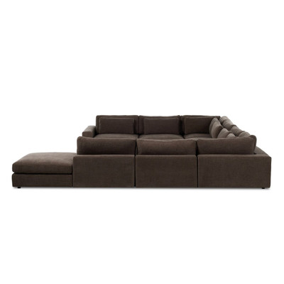 Four Hands Bloor 8 PC Sectional W/ Ottoman - Landale Charcoal