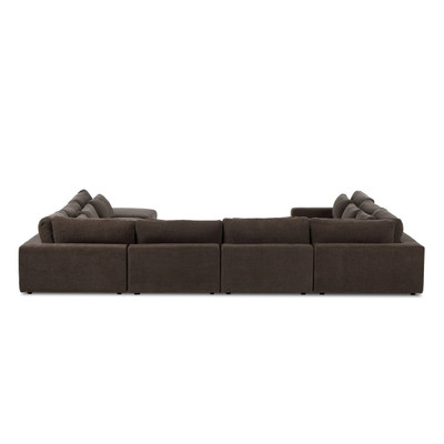 Four Hands Bloor 8 PC Sectional W/ Ottoman - Landale Charcoal