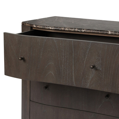 Four Hands Boa 6 Drawer Dresser - Espresso Mindi Veneer