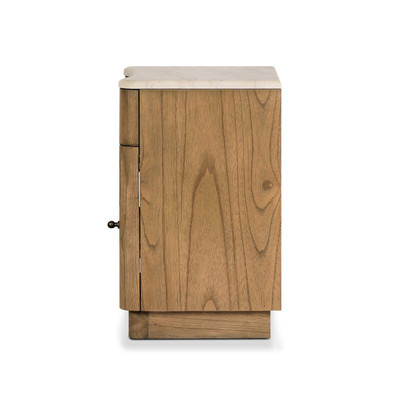 Four Hands Boa Nightstand LAF - Sandy Mindi Veneer