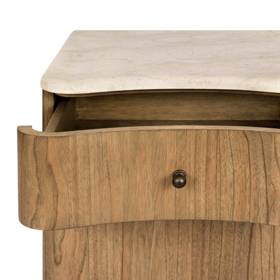 Four Hands Boa Nightstand RAF - Sandy Mindi Veneer