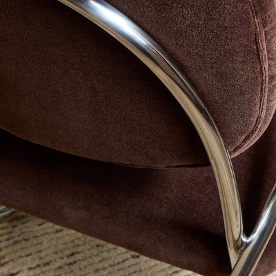 Four Hands Borro Chair - Monte Chocolate