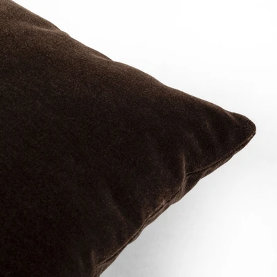 Four Hands Bridger Pillow Cover - Monte Chocolate - 16"x24" (Closeout)