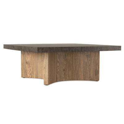 Four Hands Brinton Small Coffee Table - Distressed Iron