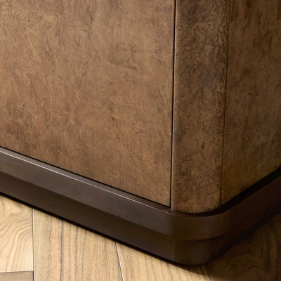 Four Hands Cambros Cabinet - Dark Bark Paper