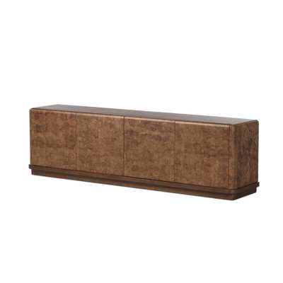 Four Hands Cambros Media Console - Dark Bark Paper