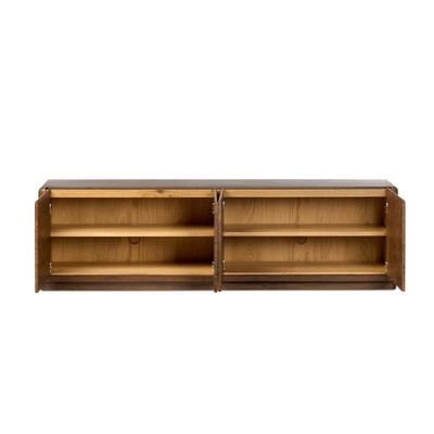 Four Hands Cambros Media Console - Dark Bark Paper