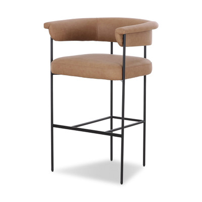 Four Hands Carrie Bar Stool - Maestro Camel - Bar