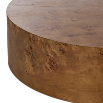 Four Hands Caya Large Coffee Table - Caramel Burl