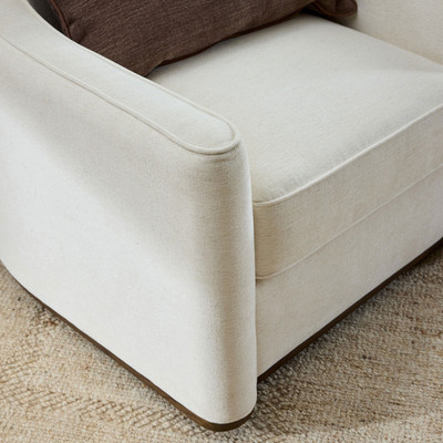 Four Hands Chella Swivel Chair - Laughlin Bone