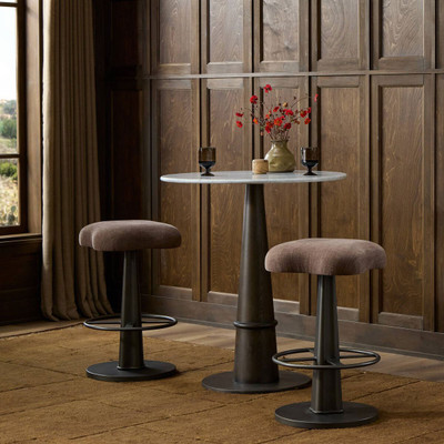 Four Hands Clova Swivel Bar Stool - Laughlin Cafe