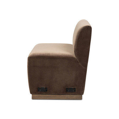Four Hands Dorset Dining Chair and a Half - Surrey Mink