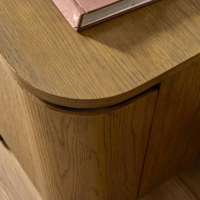 Four Hands Elle 4 Door Media Console - Tawny Oak