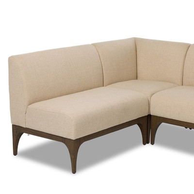 Four Hands Ellington Dining Banquette L Shape 115.5 - Irving Flax