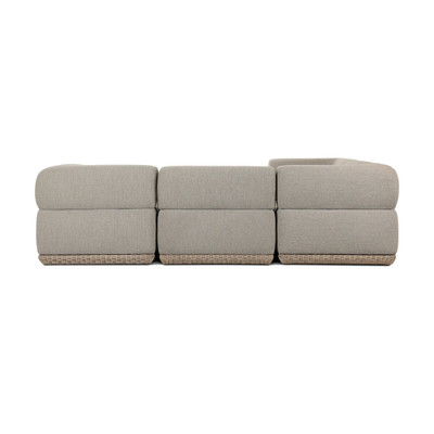 Four Hands Evander Outdoor 5 Pc Sectional - Ramiro Ecru