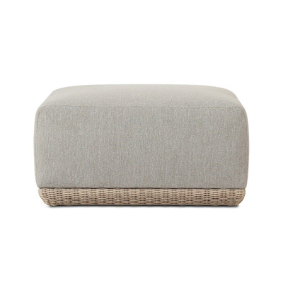 Four Hands Evander Outdoor 3 Pc Sectional w/ Ottoman - Ramiro Ecru
