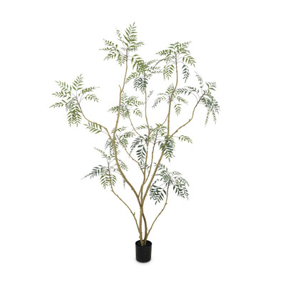 Four Hands Faux Neem Tree - Faux Neem Tree - 8'